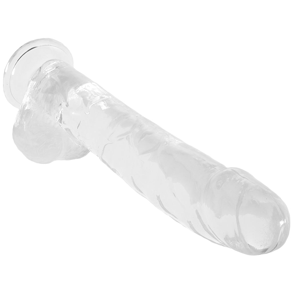 Size Queen 10 Inch Jelly Dildo in Clear - Tophatter's Adult Products Dildo Sex Toys > Realistic Dildos - Tophatter Daily Deals