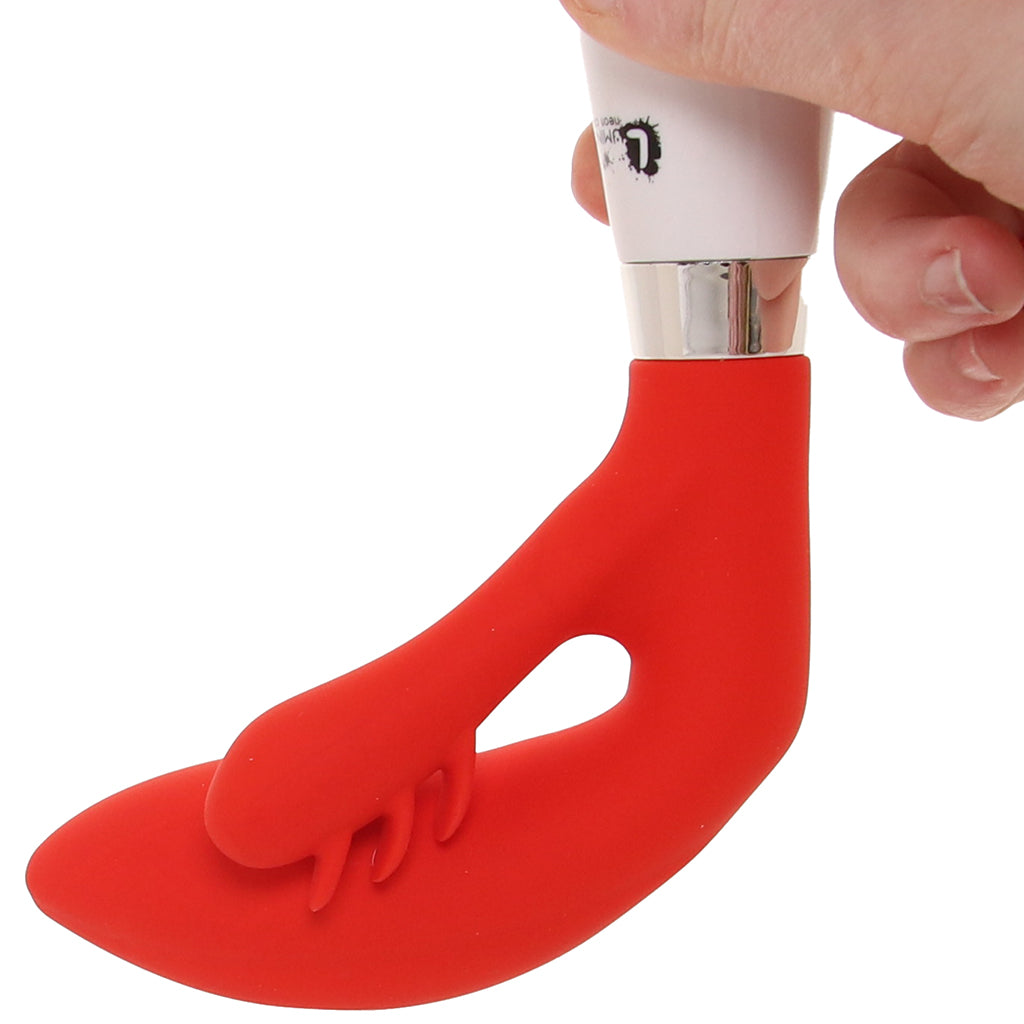Luminous Agave Rabbit Vibe in Red Vibrators > Rabbit Vibrators - Tophatter Daily Deals