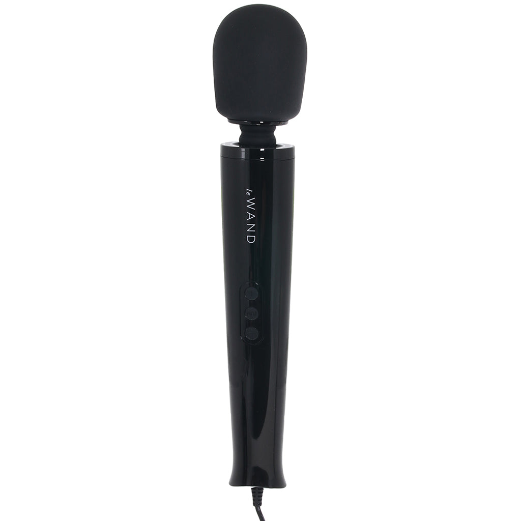 Le Wand Plug-In Massager in Black Vibrators > Wands - Tophatter Daily Deals