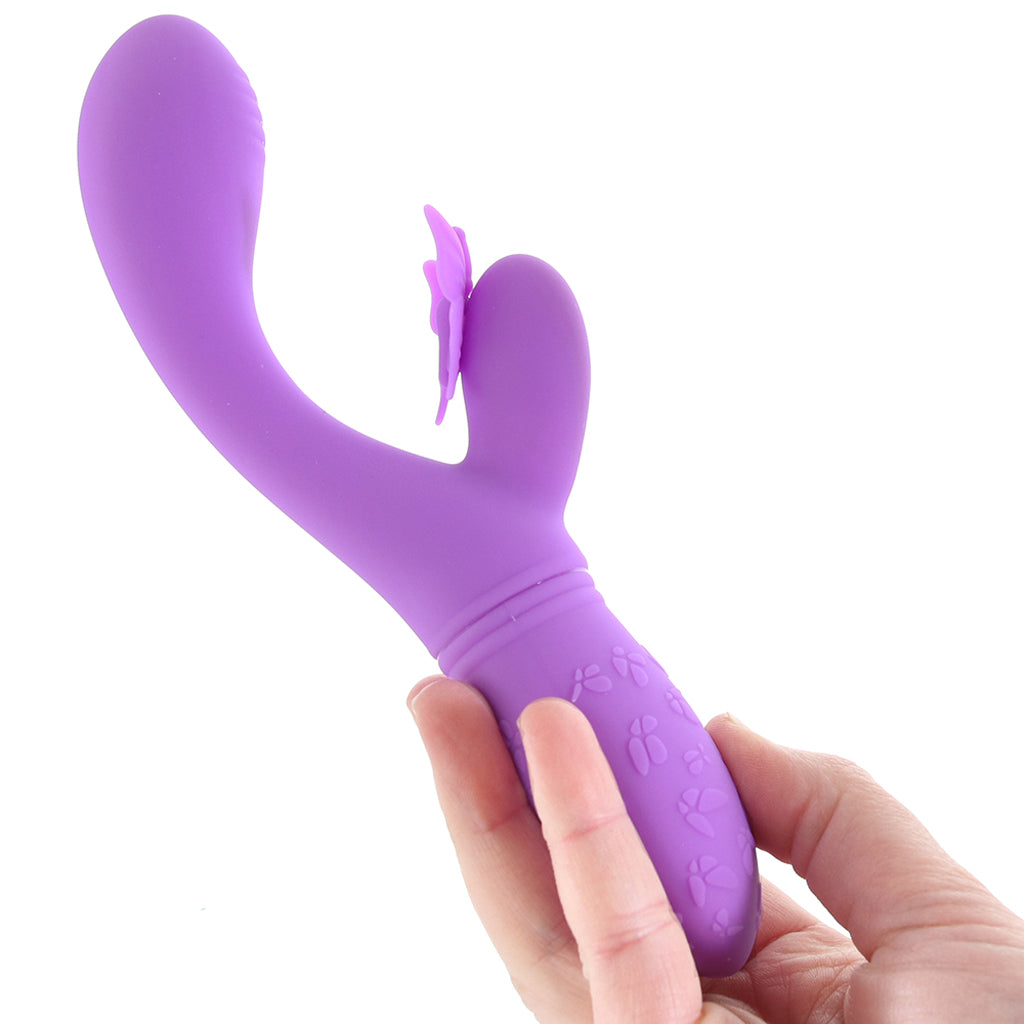 Butterfly Kiss Rechargeable Flutter Vibe in Purple Vibrators > Rabbit Vibrators - Tophatter Daily Deals