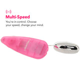 PinkCherry Slim Teardrop Bullet Vibrator in Pink Vibrators > Bullet and Egg Vibrators - Tophatter Daily Deals