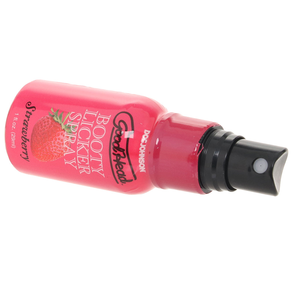 GoodHead Booty Licker Spray 1fl.oz/29ml in Strawberry - Tophatter's Adult Sex Toys Online Lubes and Lotions > Flavored Sex Lubes - Tophatter Daily Deals