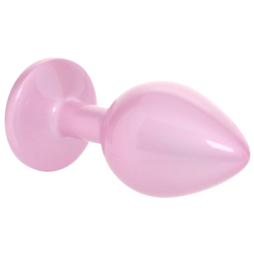 Rear Assets Pink Metal Butt Plug in Medium Anal Sex Toys > Butt Plugs - Tophatter Daily Deals