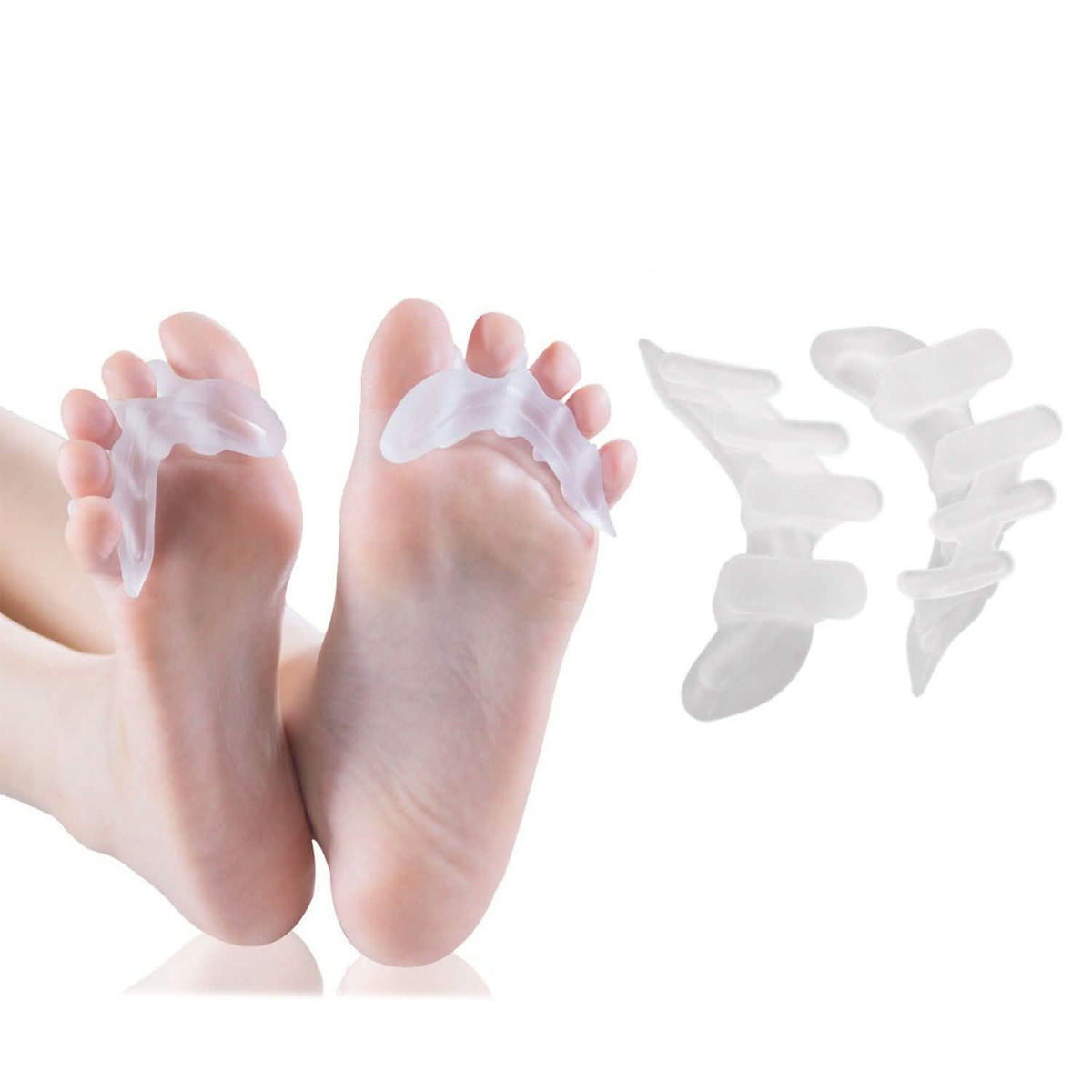 Medical Grade Gel Toe Separators and Spreaders Health & Wellness - Tophatter Daily Deals
