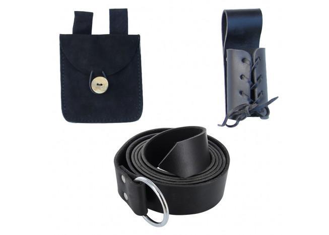 Medieval Conventional Knights Belt with Pouch Frog Set historical period - Tophatter Daily Deals