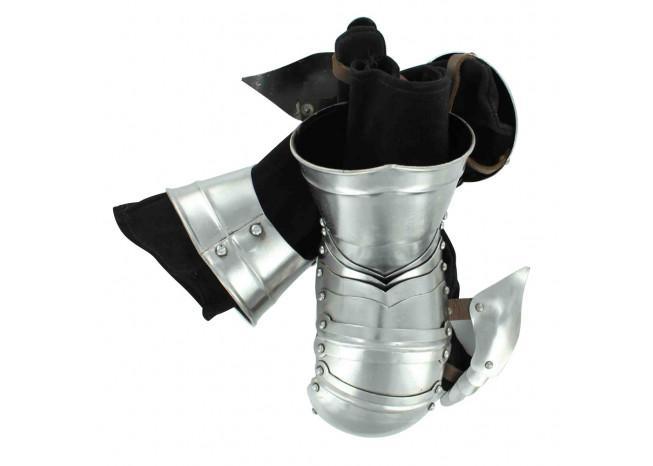 Medieval Knights Forged Mitten Cuff Gauntlet Set historical period - Tophatter Daily Deals