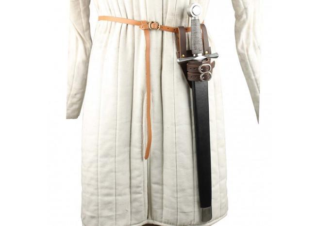 Medieval Leather Broadsword & Dagger Frog Universal historical period - Tophatter Daily Deals