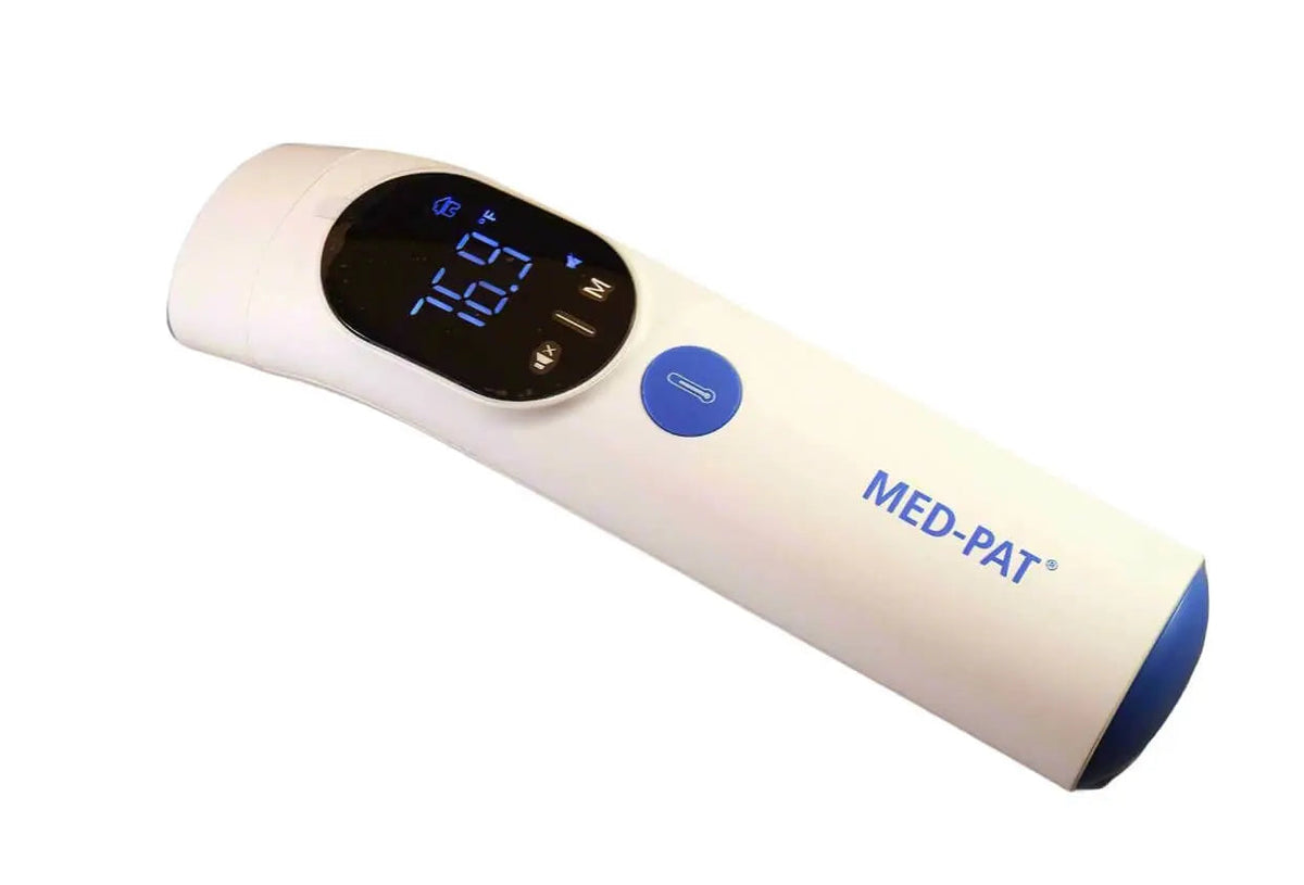 Med-Pat TH-1 Digital Infrared Thermometer – 4-in-1 Ear & Forehead | FDA Cleared Health & Wellness - Tophatter Daily Deals