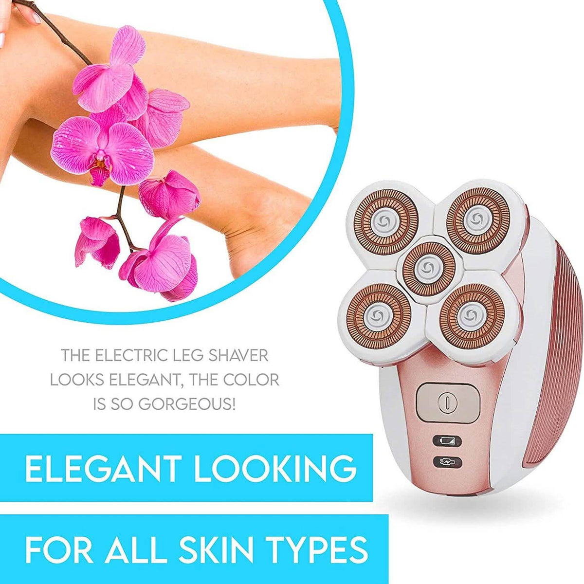 Meeteasy Electric Leg Shaver for Women Beauty & Personal Care - Tophatter Daily Deals