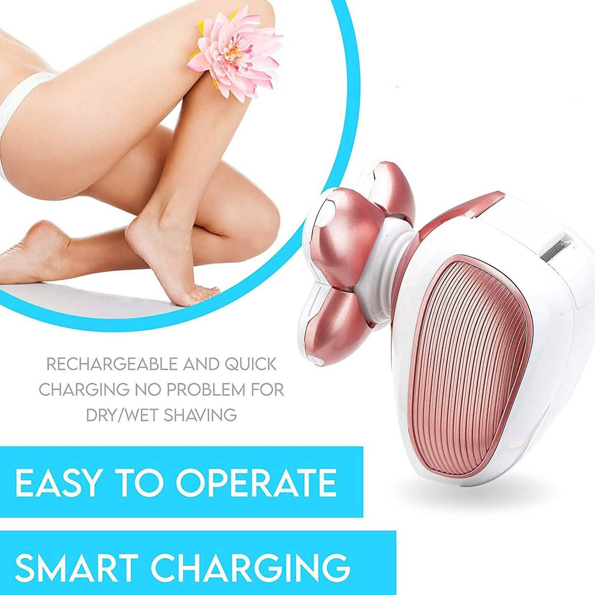 Meeteasy Electric Leg Shaver for Women Beauty & Personal Care - Tophatter Daily Deals