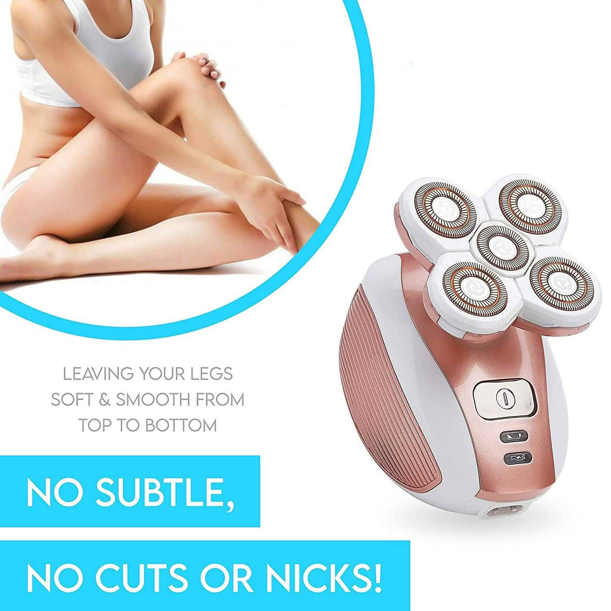 Meeteasy Electric Leg Shaver for Women Beauty & Personal Care - Tophatter Daily Deals