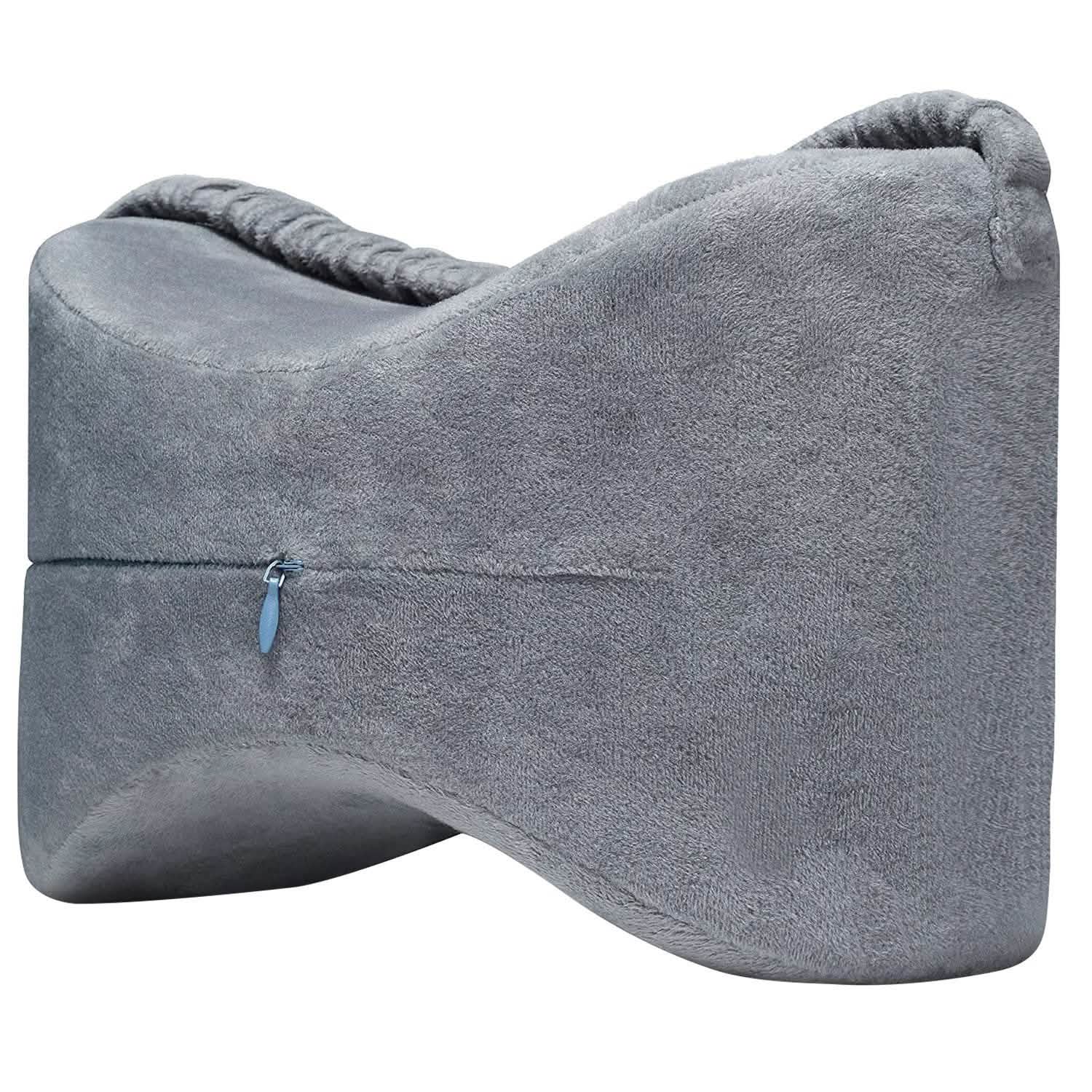 Memory Foam Contour Leg Pillow For Side Sleepers Bedding - Tophatter Daily Deals