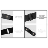 Men And Women's Buckle Free Adjustable Stretch Belts Belts & Ties - Tophatter Daily Deals