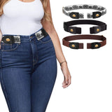 Men And Women's Buckle Free Adjustable Stretch Belts Belts & Ties - Tophatter Daily Deals