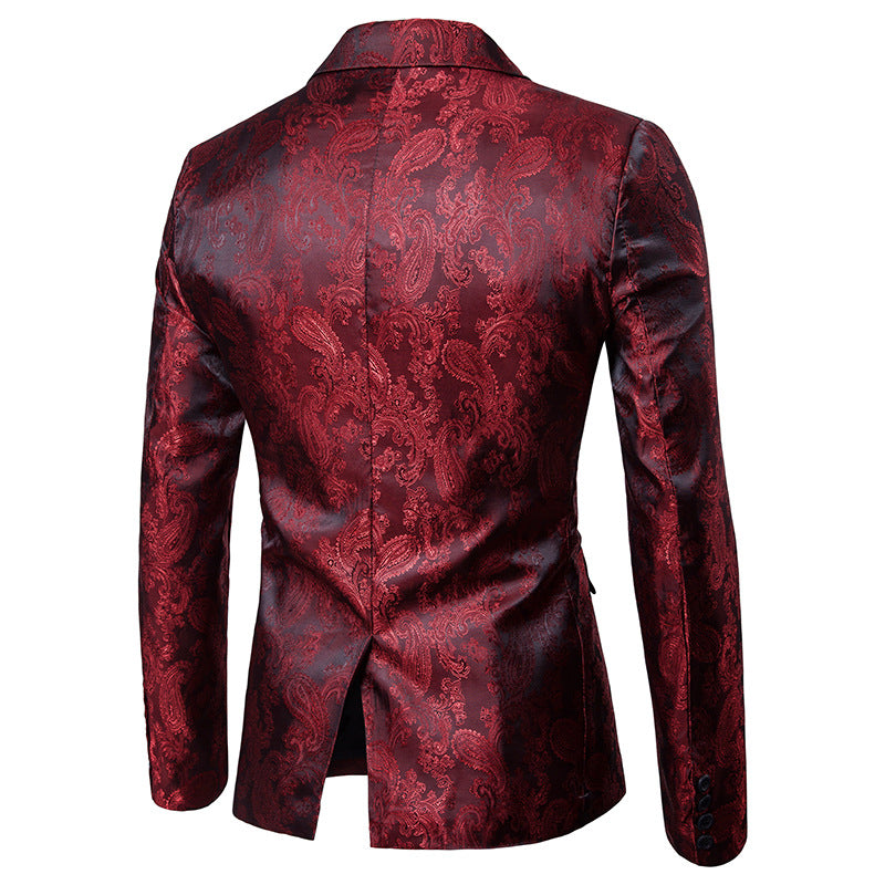 Fashion Men Business Wedding Party Tuxedo Dress Blazers Men Blazer - Tophatter Daily Deals