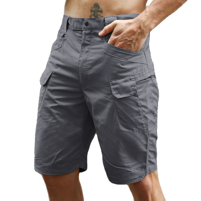 Summer Men Cargo Shorts Grey Pants - Tophatter Daily Deals