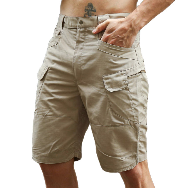 Summer Men Cargo Shorts Khaki Pants - Tophatter Daily Deals