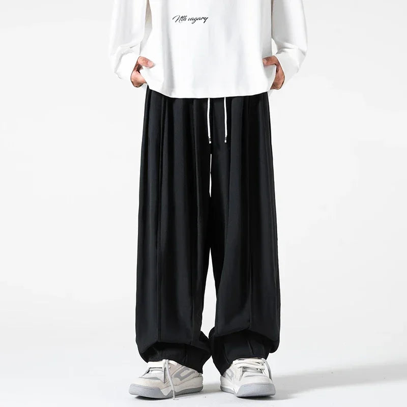 Men Casual Long Trousers Streetwear Harem Pants Pants - Tophatter Daily Deals