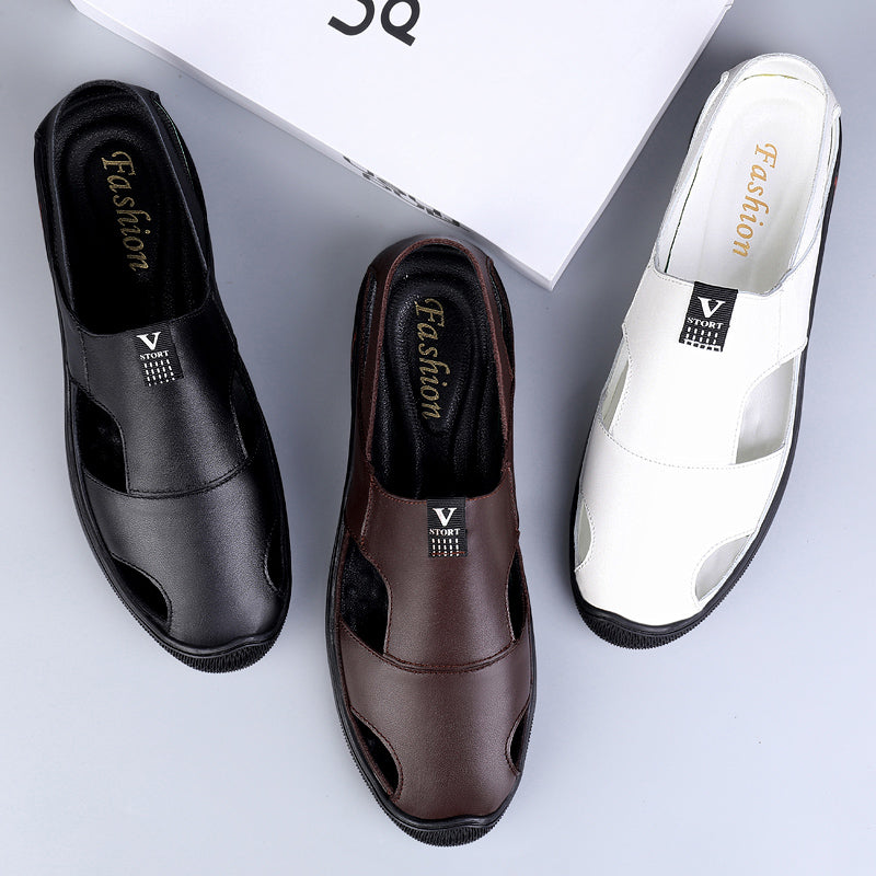 Men Casual Shoes Luxury Sandals Men Shoes - Tophatter Daily Deals
