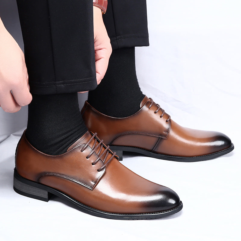 Men Classic Leather Shoes Men Shoes - Tophatter Daily Deals