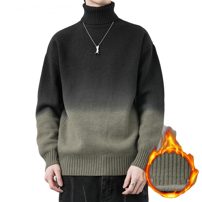Men Clothing Fleece Sweater Warm Pullovers Top Men's Clothing - Tophatter Daily Deals