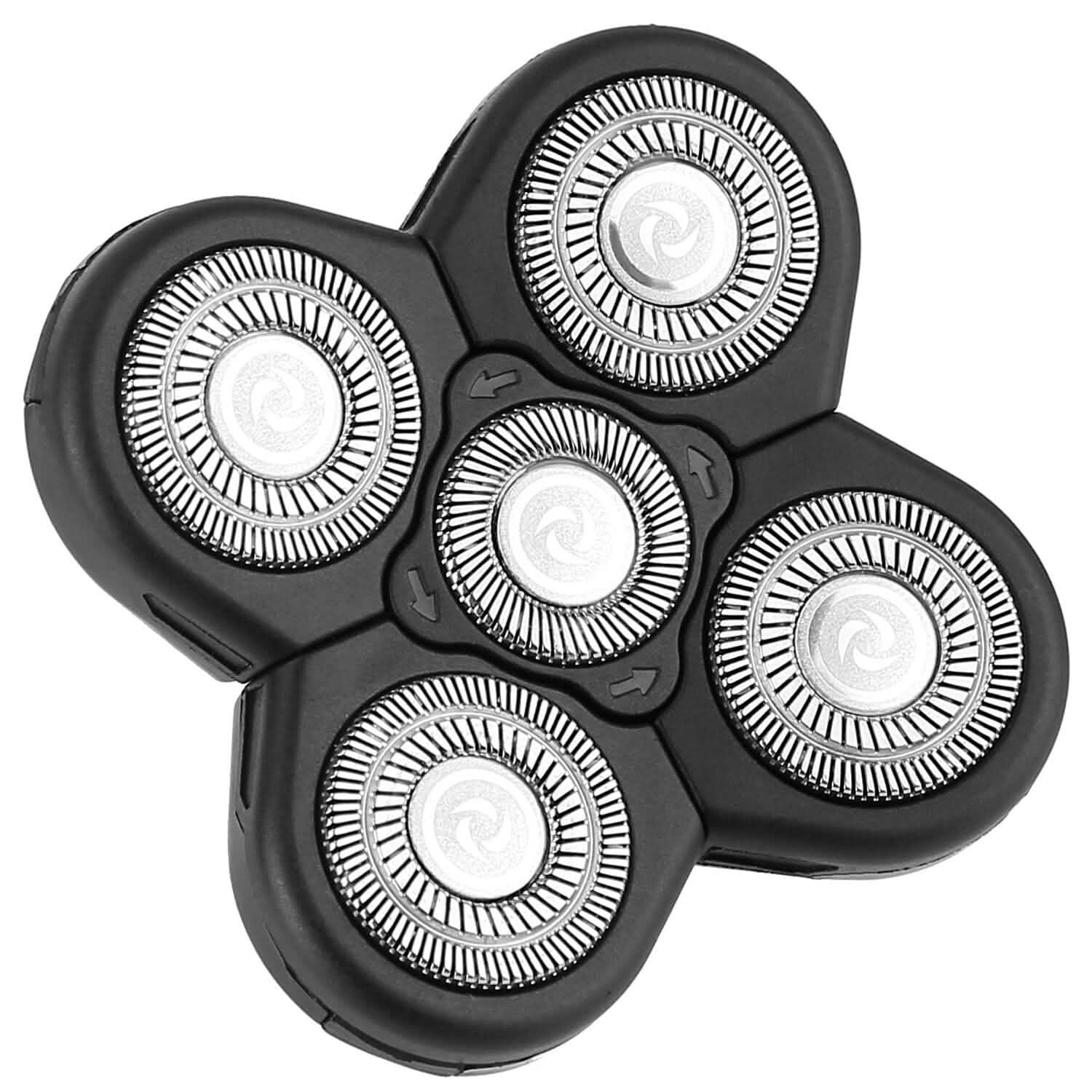 Men Electric Shaver Replacement Blade 5 Heads Beard Cutter Replacement Men's Grooming - Tophatter Daily Deals