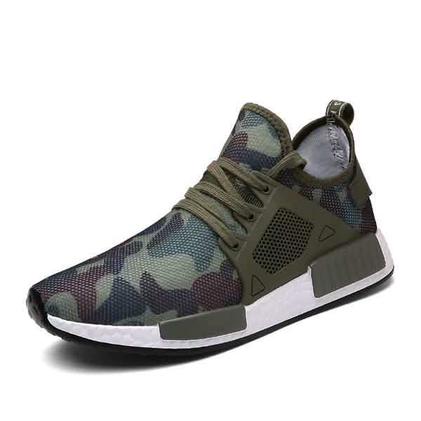 Men Fashion Camouflage Sneakers Army Green Men's Shoes - Tophatter Daily Deals