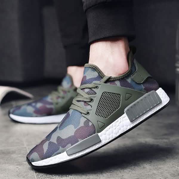 Men Fashion Camouflage Sneakers Men's Shoes - Tophatter Daily Deals