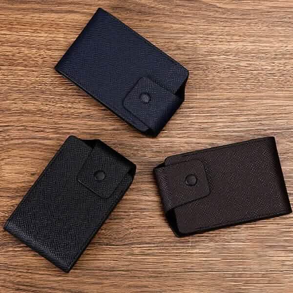 Men Faux Leather 10 Card Slots Coins Bag Wallet Handbags & Wallets - Tophatter Daily Deals