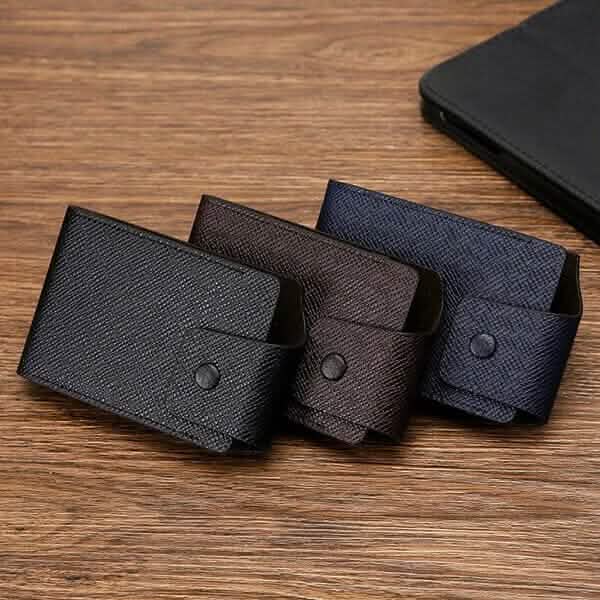Men Faux Leather 10 Card Slots Coins Bag Wallet Handbags & Wallets - Tophatter Daily Deals