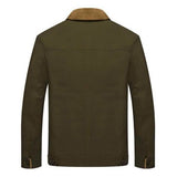 Men Fur Collar Army Tactical Jacket Men's Outerwear - Tophatter Daily Deals