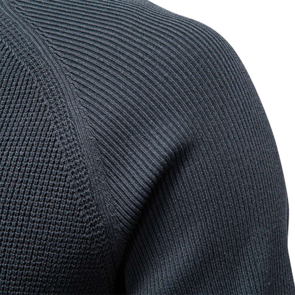 Men Henley Collar Polo Shirt Raglan Sleeve Cloth Men's Clothing - Tophatter Daily Deals