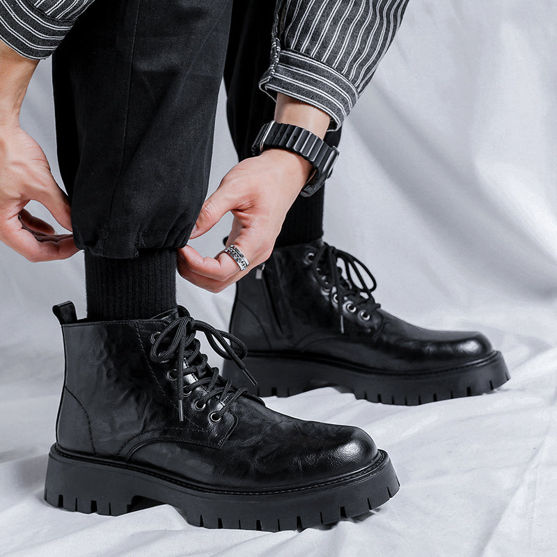 Black Chelsea Boots Boots - Tophatter Daily Deals