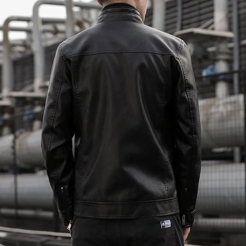 Men Leather Suit Jacket Men Slim Fit Short Coat Men Jackets - Tophatter Daily Deals