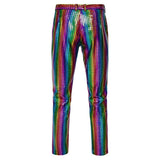 Men Luxurious Sequin Checkered Suit Pants Pants - Tophatter Daily Deals