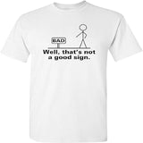 Men Novelty Sarcastic Funny Cotton T Shirt White Tee - Tophatter Daily Deals