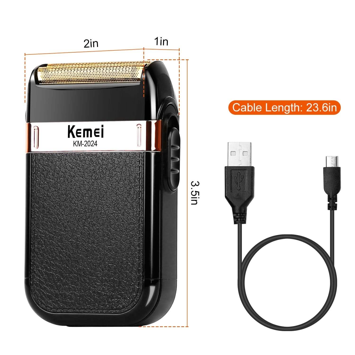 Men Rechargeable Cordless Beard Trimmer Grooming Kit Men's Grooming - Tophatter Daily Deals