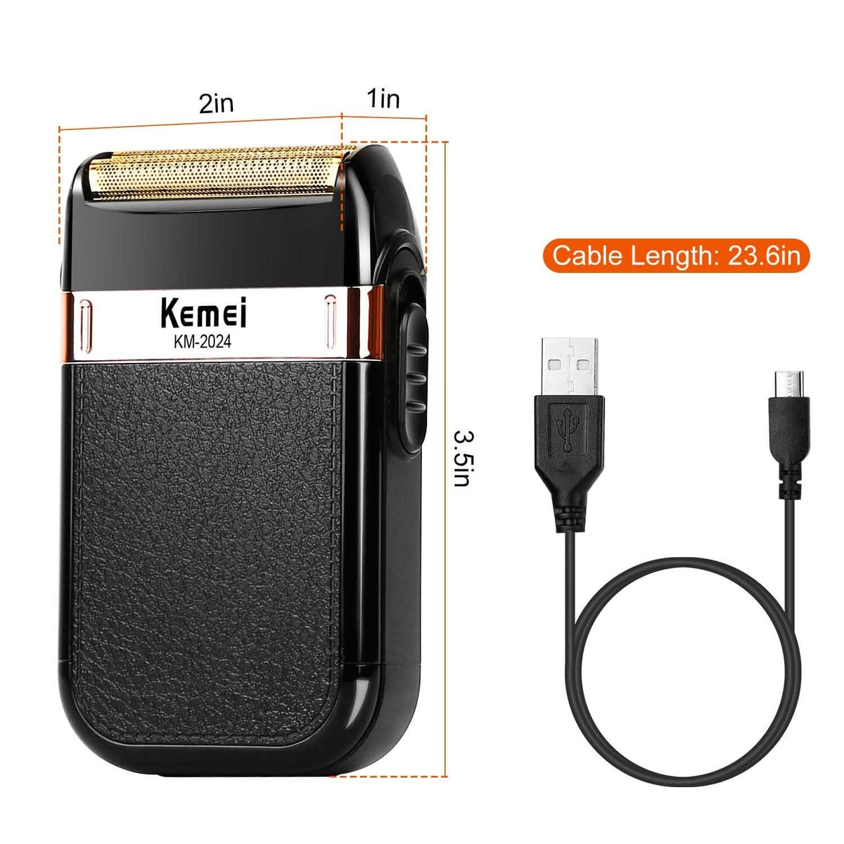 Men Rechargeable Cordless Beard Trimmer Grooming Kit Men's Grooming - Tophatter Daily Deals