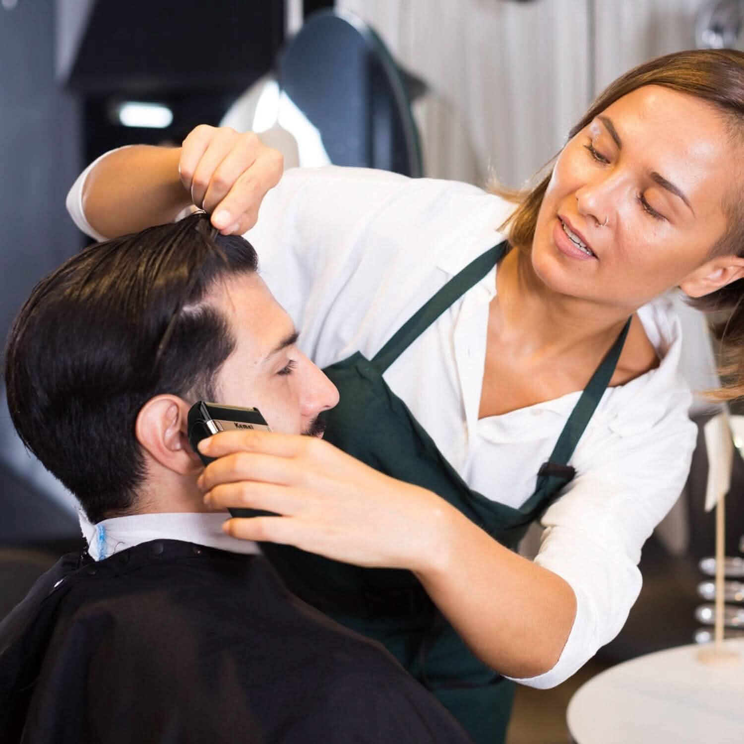 Men Rechargeable Cordless Beard Trimmer Grooming Kit Men's Grooming - Tophatter Daily Deals