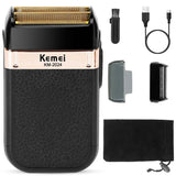Men Rechargeable Cordless Beard Trimmer Grooming Kit Men's Grooming - Tophatter Daily Deals