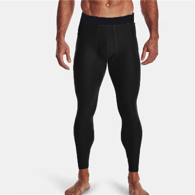 Men Running Leggings Quick Dry Gym Sport Tights Leggings - Tophatter Daily Deals