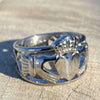 Men's Celtic Irish Claddagh Ring Rings - Tophatter Daily Deals