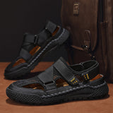 Men Sandals Breathable Hollow Out MEN SANDALS - Tophatter Daily Deals