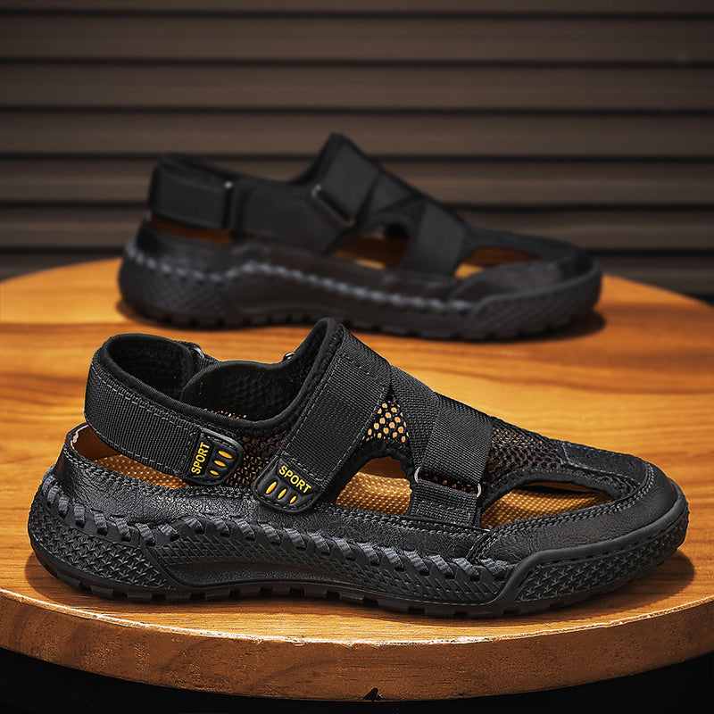 Men Sandals Breathable Hollow Out MEN SANDALS - Tophatter Daily Deals