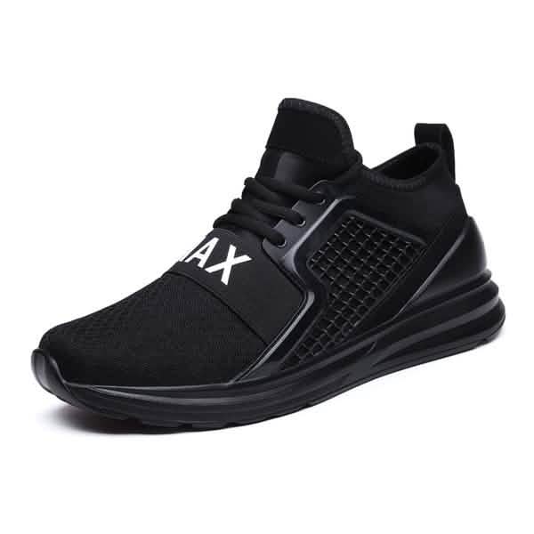 Men Sneakers Fashion Sport Running Shoes Black Men's Shoes - Tophatter Daily Deals