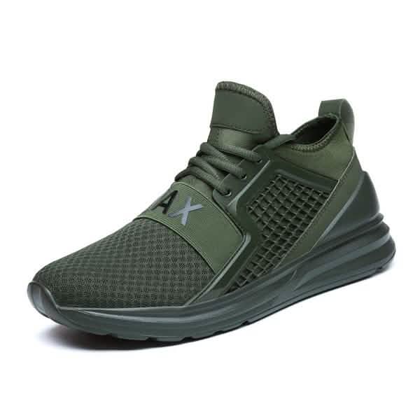 Men Sneakers Fashion Sport Running Shoes Green Men's Shoes - Tophatter Daily Deals