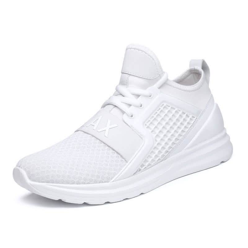Men Sneakers Fashion Sport Running Shoes White Men's Shoes - Tophatter Daily Deals