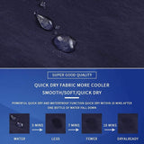 Men Swimwear Shorts Male Swimming Trunks with Adjustable Elastic Cord Men's Bottoms - Tophatter Daily Deals