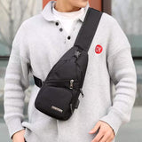 Men Women Crossbody Shoulder Bag with USB Port Handbags & Wallets - Tophatter Daily Deals
