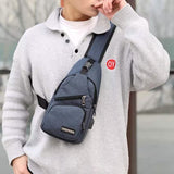 Men Women Crossbody Shoulder Bag with USB Port Handbags & Wallets - Tophatter Daily Deals